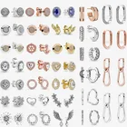 Женские серьги-гвоздики из серебра 2022 пробы, с синим драгоценным камнем