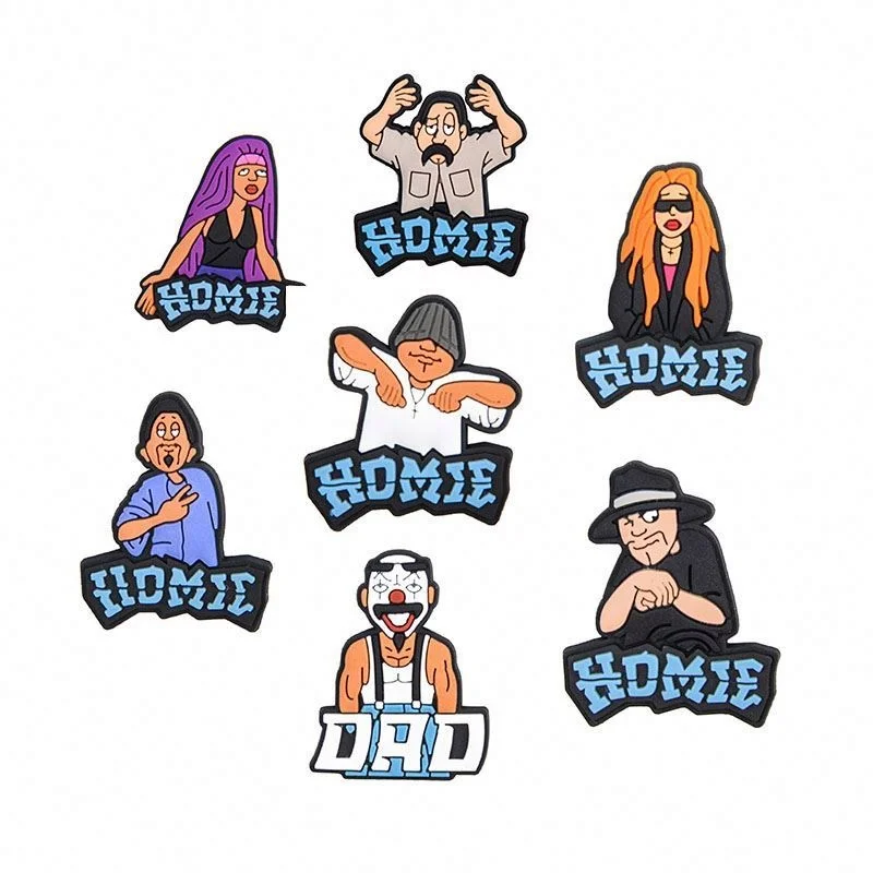 

Классические Супер очаровательные Мультяшные аксессуары для обуви, домашние украшения для обуви из ПВХ, кружевные украшения, оптовая прода...