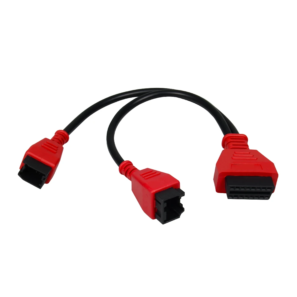 Фото НОВЫЙ лучший кабель OBD2 для FIAT/ALFA ROMEO OBD 12 + 8 SGW, переходной кабель для Chrysler, переходной кабель для инструмента LAUNCH X431 №5