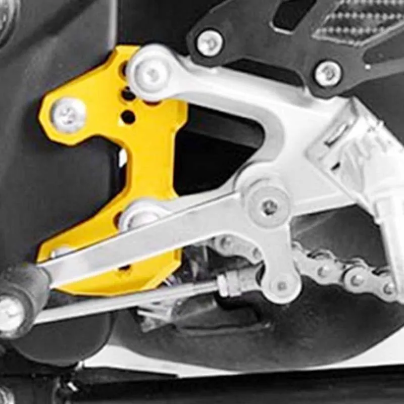 Фото Аксессуары для мотоциклов, регулируемые подножки, задние подножки для YAMAHA YZF R3 R25 MT25 MT 25 03 MT03, детали кронштейна для крепления подножки №4