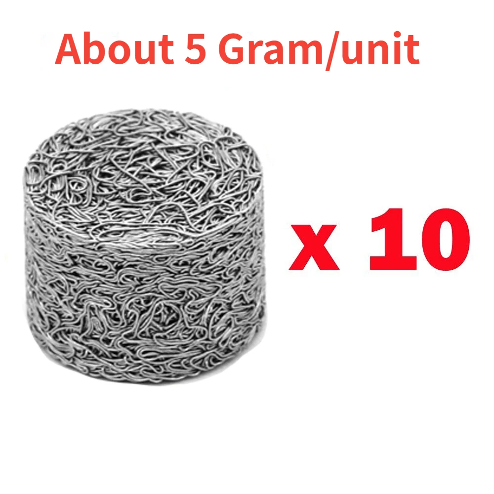 

5 грамм, 10 шт., сетчатые фильтры из пеноматериала, сменный фильтр для планшета из нержавеющей стали, аксессуары для генератора