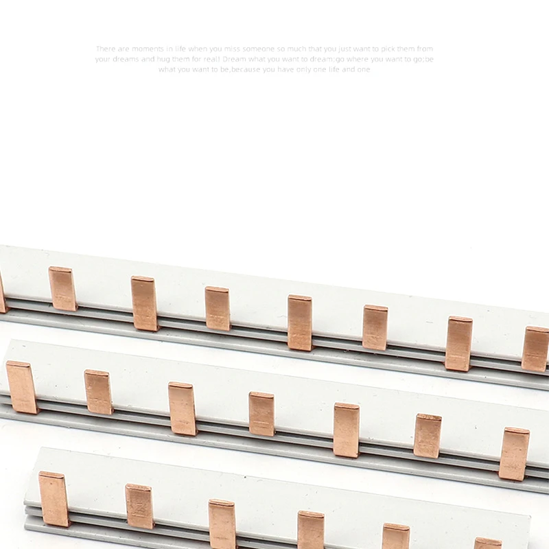 1/2P ШТЫРЬКОВАЯ шина Медного стержня Клеммная колодка для MCB DZ47 соединитель