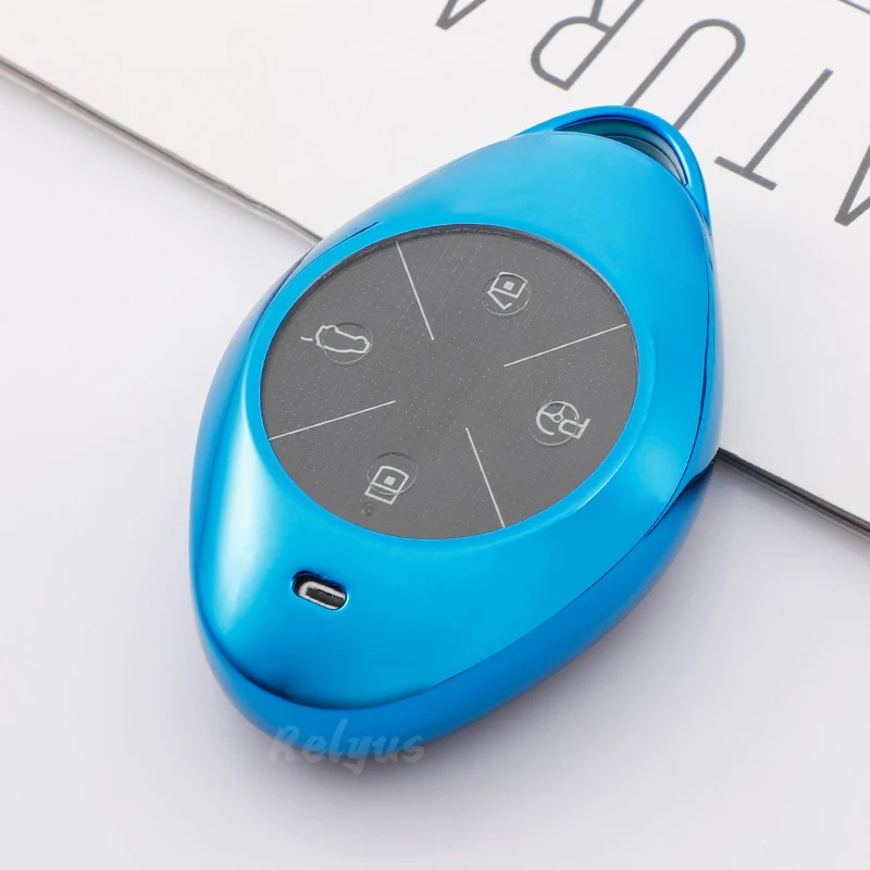 

TPU Car Key Case Cover for Xpeng G3 460 Remote Cover P7 520 New Xiaopeng G3 Transparent Key Protector Shell Auto Accessories