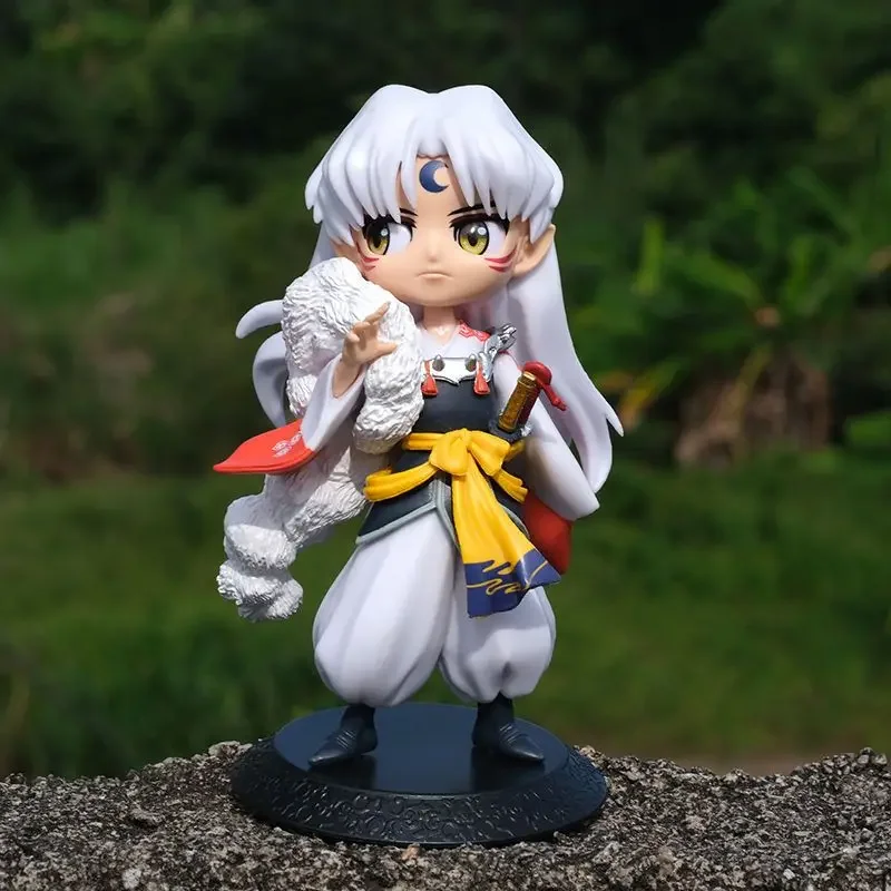 Аниме-фигурка Inuyasha Sesshomaru Kagome Zhuye Kawaii модель статуи Gk коллекционная игрушка
