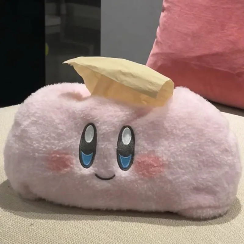 

Новинка 2023, мультяшный плюшевый наполненный тканевый чехол с рисунком Kirby, оригинальное изысканное украшение для комнаты, подарки для мальч...