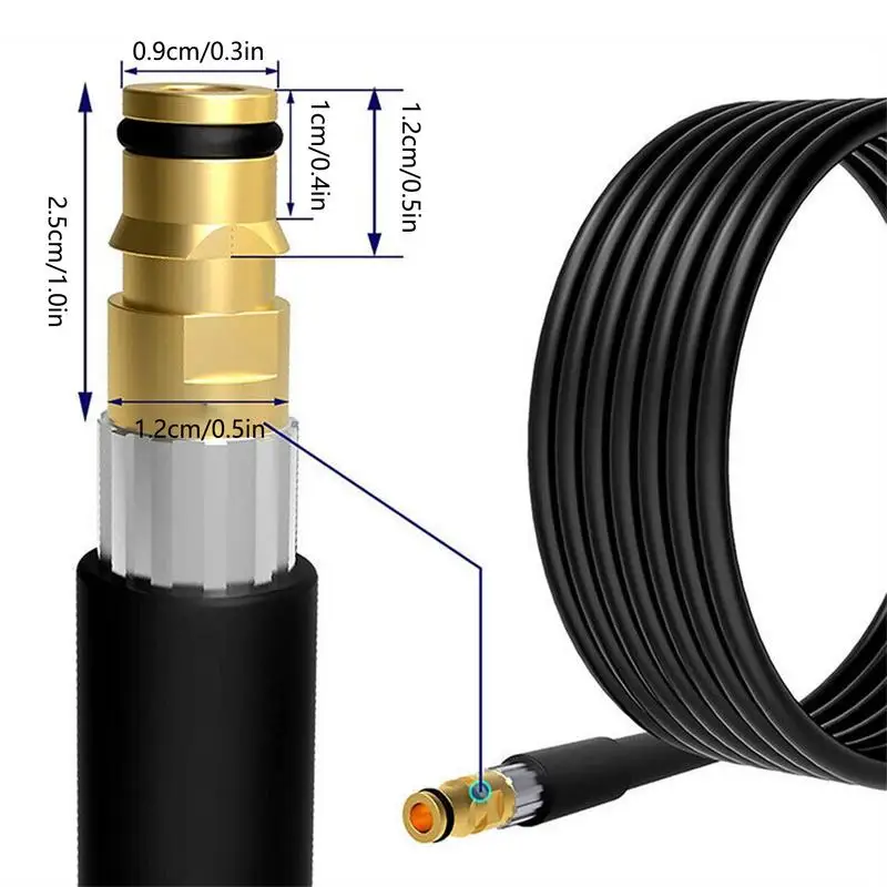 Шланг для мойки высокого давления автомобильная труба быстрое соединение