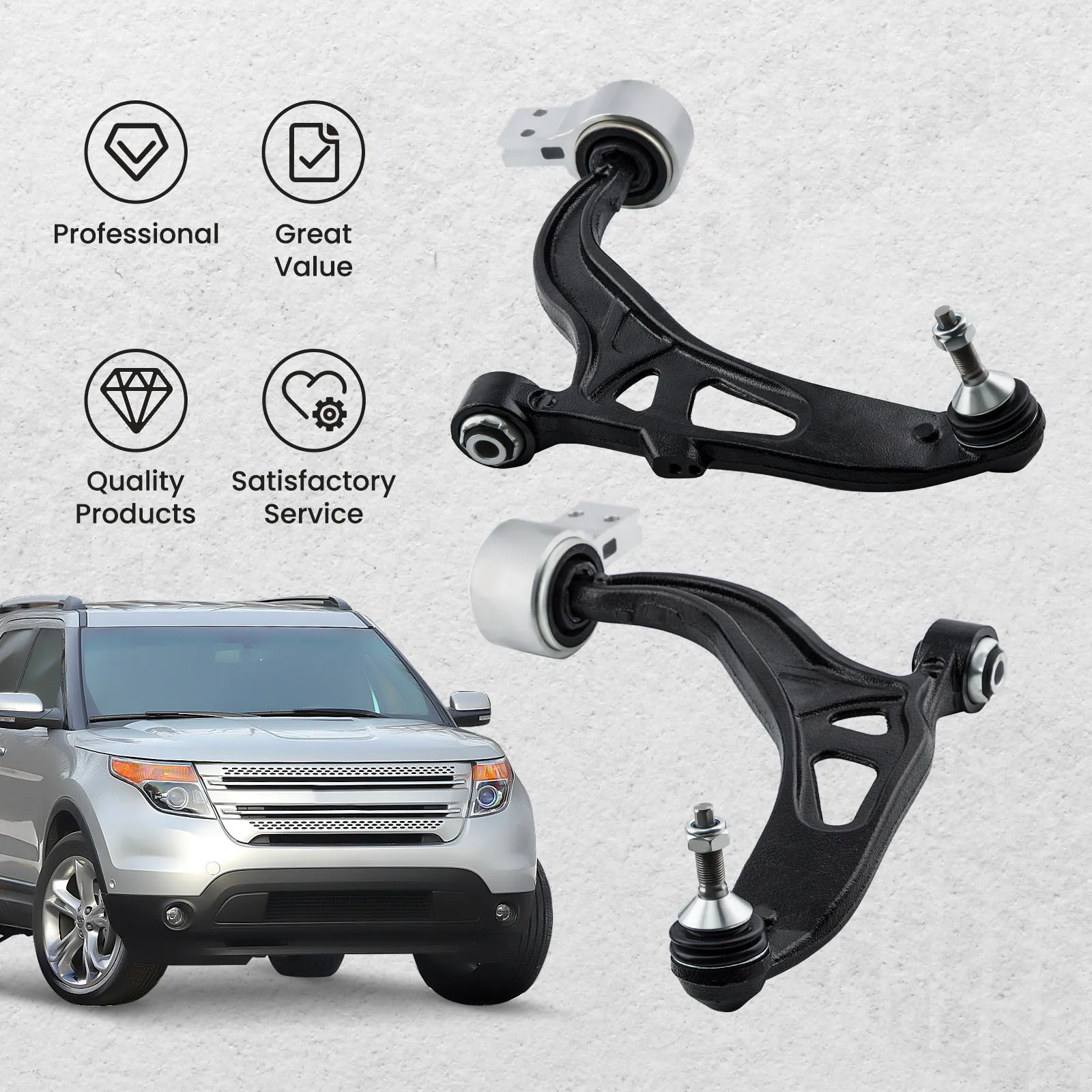 4 шт. передние нижние рычаги управления Sway Bar для Ford Explorer 2.0L 3.5L 3.7L V6 2011-2019