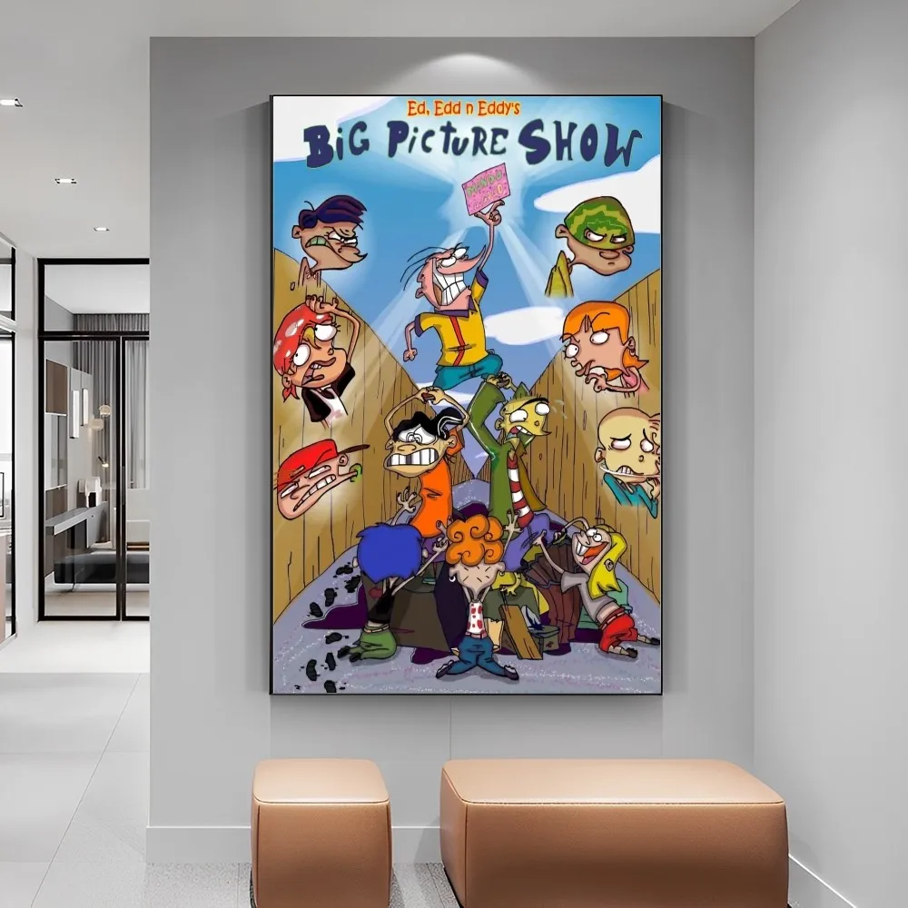 Мультфильм Ed Edd n Eddy классические кинопостеры водостойкая бумажная наклейка