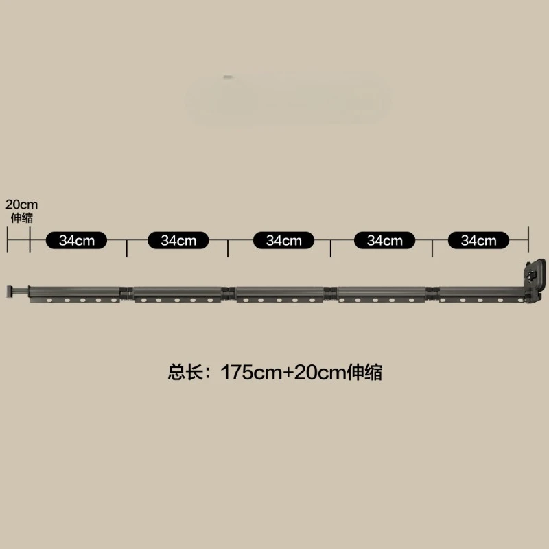 

Складной карниз для душа на присосках