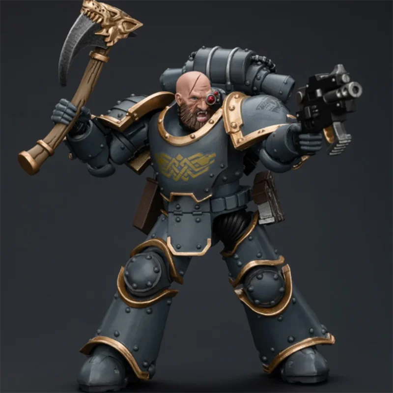 JOYTOY Warhammer 40K 1/18 Фигурки Космические Волки Grey Slayer Pack Slayer3 Коллекция моделей