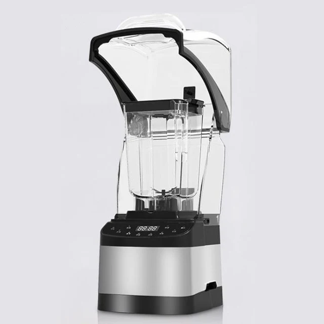 

Licuadora portátil eléctrica multifuncional para frutas y verduras, cubierta de sonido para uso comercial