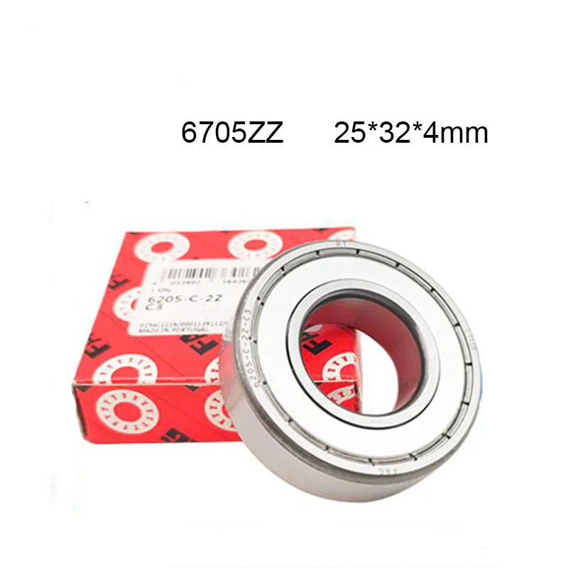 

Germany FAG 100% Original Bearing 5Pcs 6705ZZ 61705 25x32x4 ABEC-9 High Speed Miniature Metal Seal Deep Groove Ball Bearings