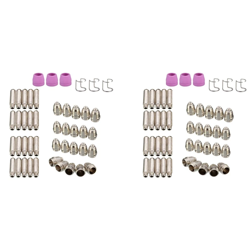 Фонарь для плазменного резака HLZS-92PCS AG-60, набор расходных материалов для плазменного резака, наконечник горелки сопло и электрод, защитная крышка Фонарь для плазменного резака HLZS-92PCS AG-60, набор расходных материалов для плазменного резака, наконечник горелки сопло и электрод, защитная крышка