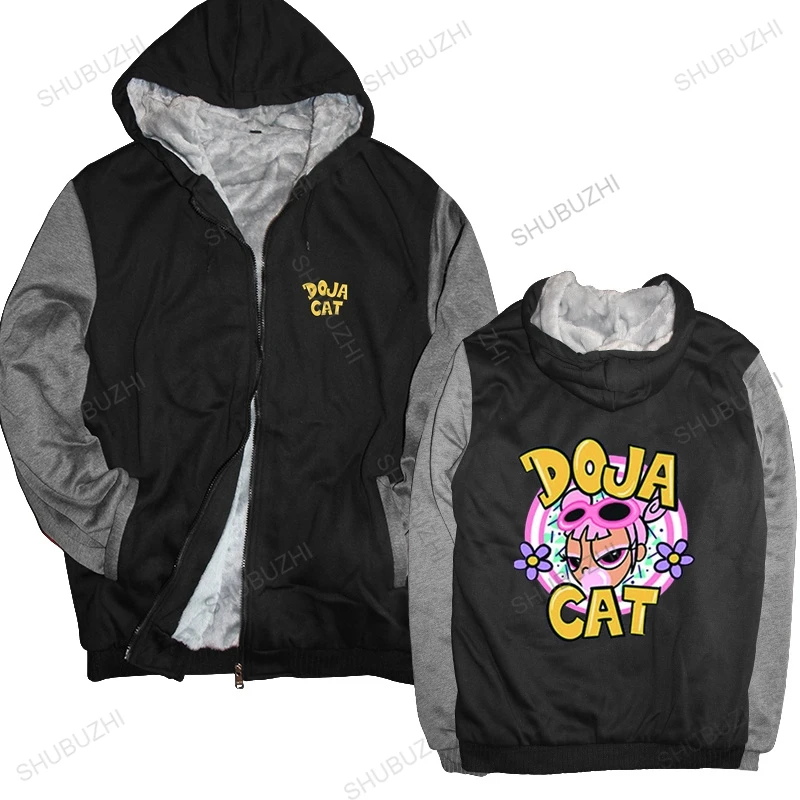 

Повседневная Толстовка doja для мужчин и женщин, праздничный уличный свитшот с принтом кота и граффити, милая новинка, зима-весна