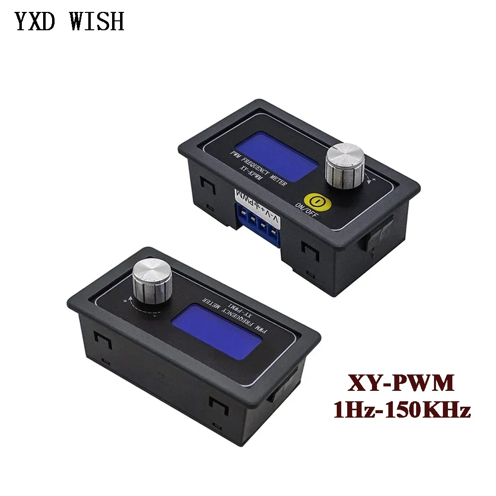 

XY-PWM Signal Generator 1 Channel 1Hz-150KHz PWM Adjustable Digital Display Module PWM Signal Generator Pulse Frequency