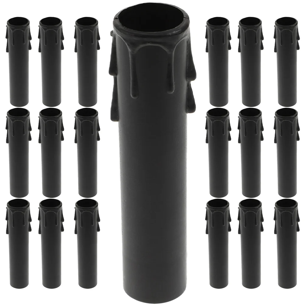 20 шт. каплевидные пластиковые рукава крышки для люстр розетки свечи розетка