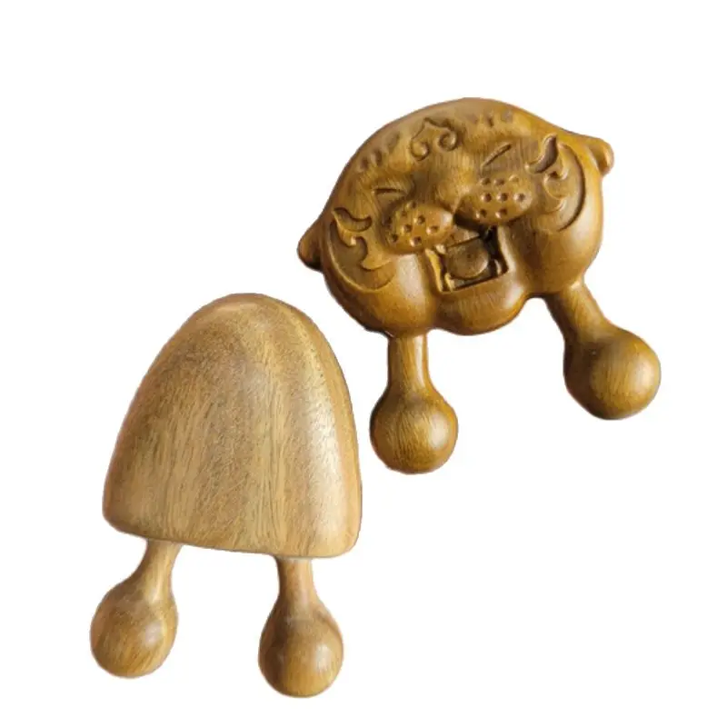 

Wooden Massager Natural Sandalwood Gua Sha Massage Tool For Face Eye Neck Meridian Massage Acupuncture Therapy Relaxation Stick