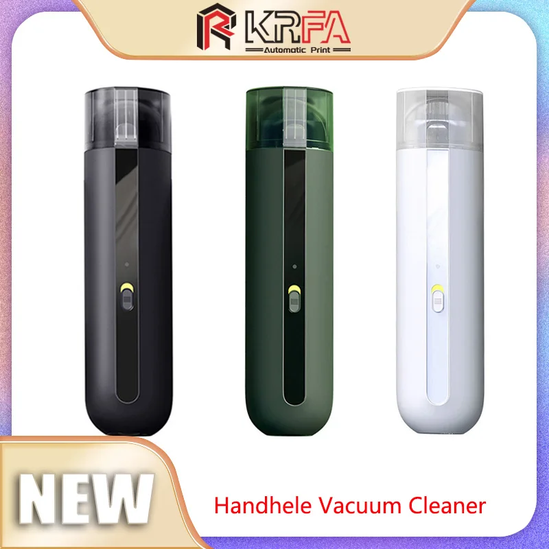 

20121 NEW Handheld Vacuum Cleaner 70W Car Vacuum Cleaner Wireless Rechargeable Car Cleaner Efficient Handheld Small Car Cleaner