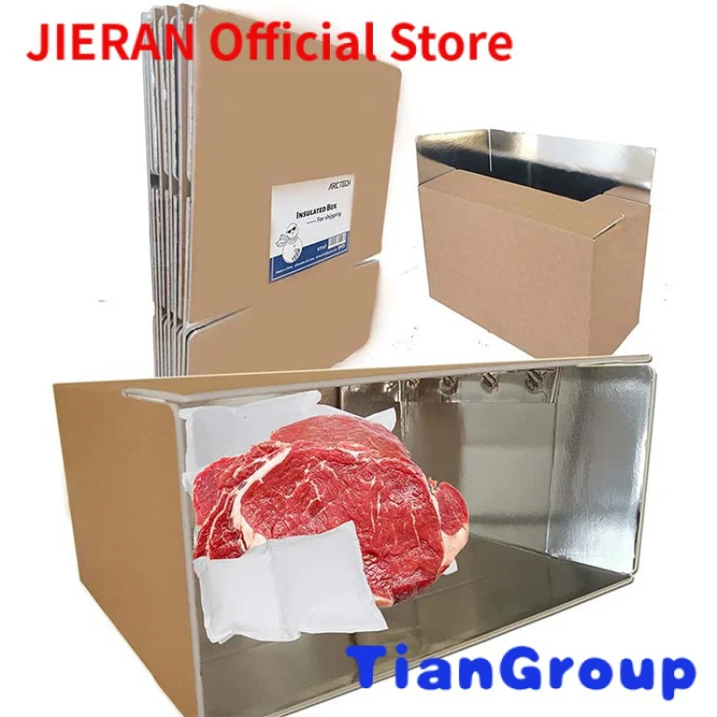 

FPG Custom Insulated carton foam Aluminum foil box insulated shipping box