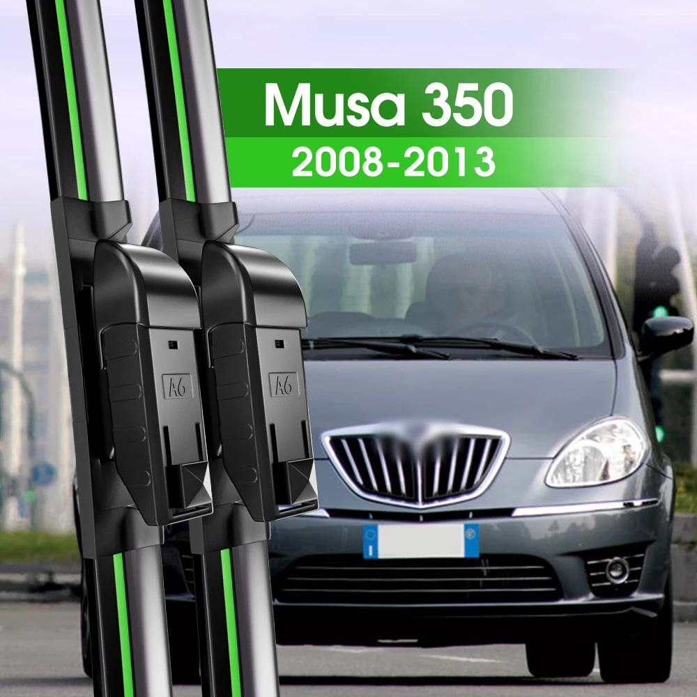 Щетки стеклоочистителя для Lancia Musa 350 2008-2013 2009 2010 2011 2012 2 шт.