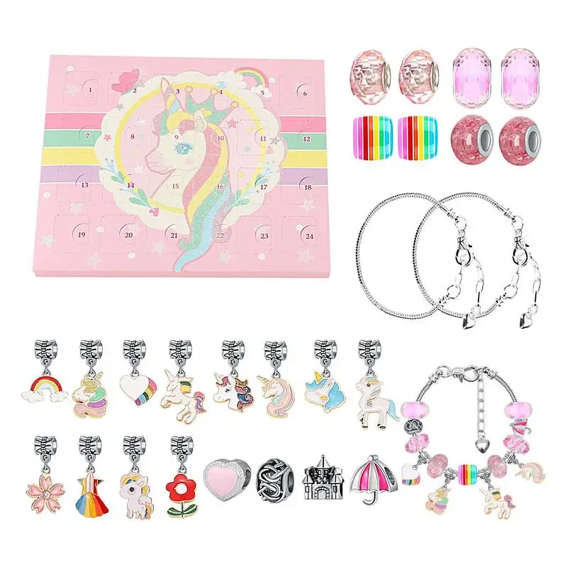 

Рождественский адвент-календарь браслетов Flower