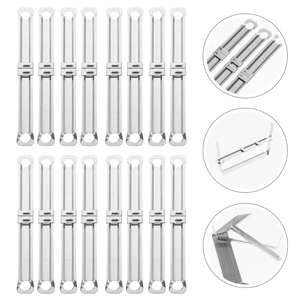 

Accessories Binders DIY Notebook Loose Leaf Spine Inserts Paper Binding Clip