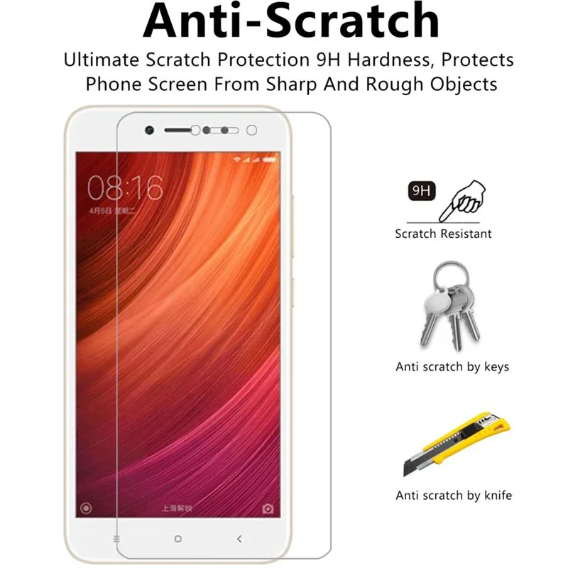 Защитное закаленное стекло для xiaomi redmi note 5a prime защитная пленка not 5 a a5 ksiomi xiomi readmi