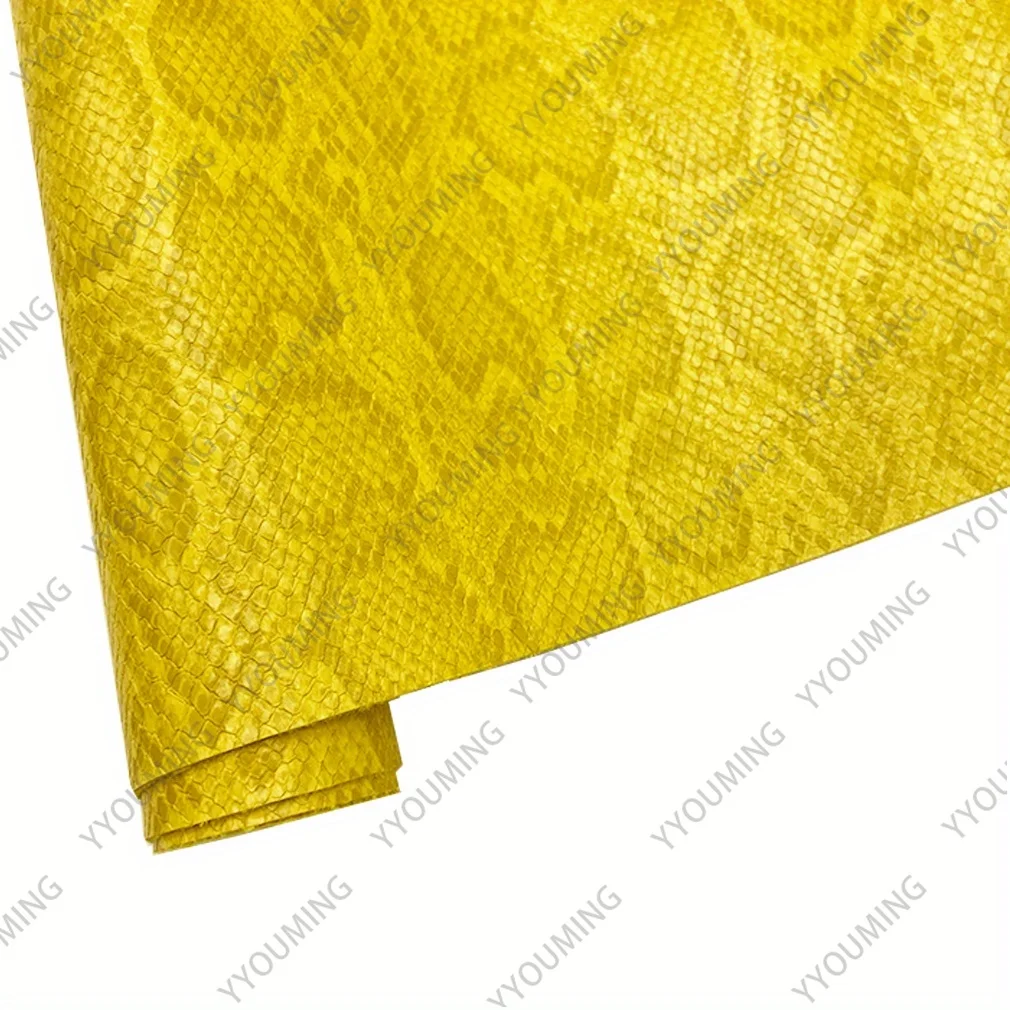 Мягкая Текстурированная змеиная виниловая искусственная кожа обивка под
