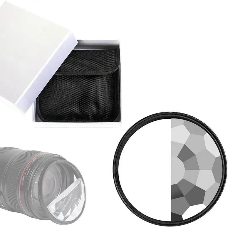 

Аксессуары для фотосъемки линза калейдоскопа 77 мм фильтр для объектива камеры с эффектом спецэффектов Призма калейдоскоп для камеры