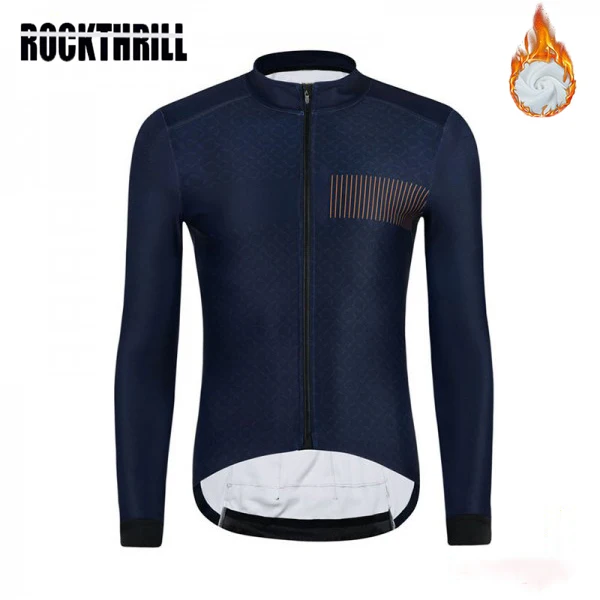 

Cycling Jersey Winter thermal fleece Men long sleeve retro Pro DH MTB triathlon Clothing Ropa Ciclismo Maillot warm Bike tops