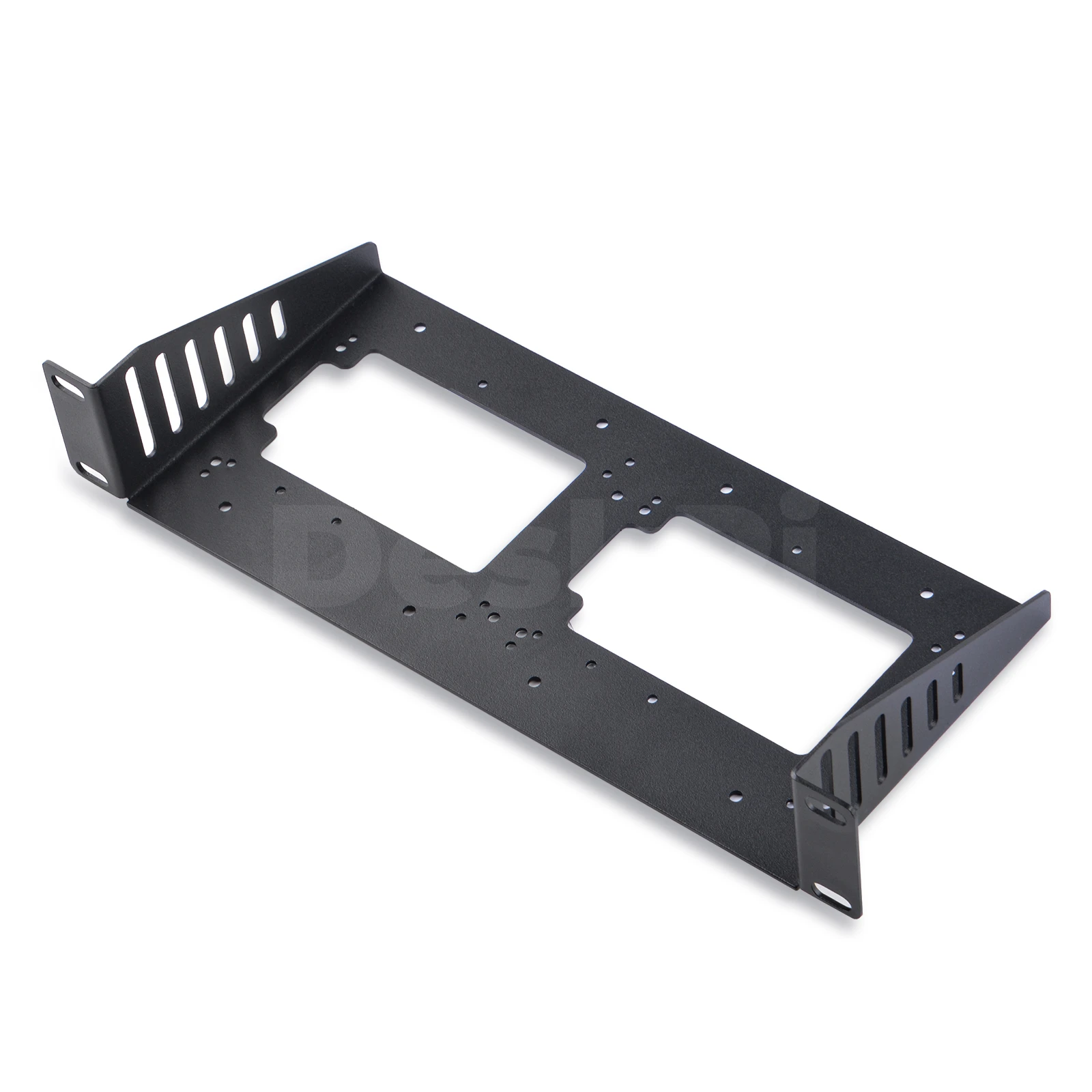 Фото DeskPi RackMate Аксессуары Полка SBC 10-дюймовая стойка 1U №1
