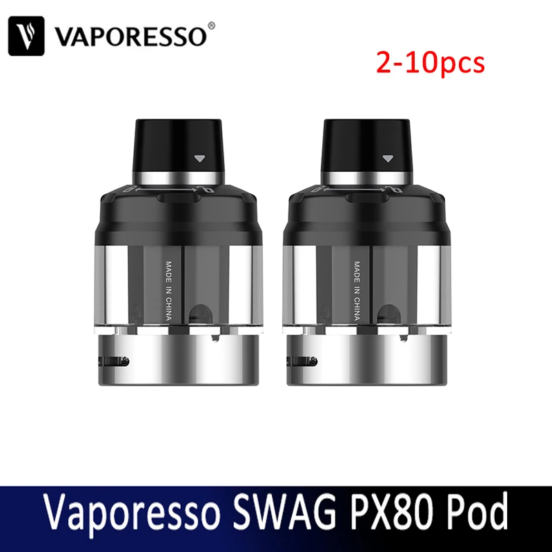 

2~10pcs/lot Original Vaporesso Swag PX80 Pod Empty 4ml Cartridge Fit GTX Mesh Coil For Electronic Cigarette Swag PX80 Kit Vaping