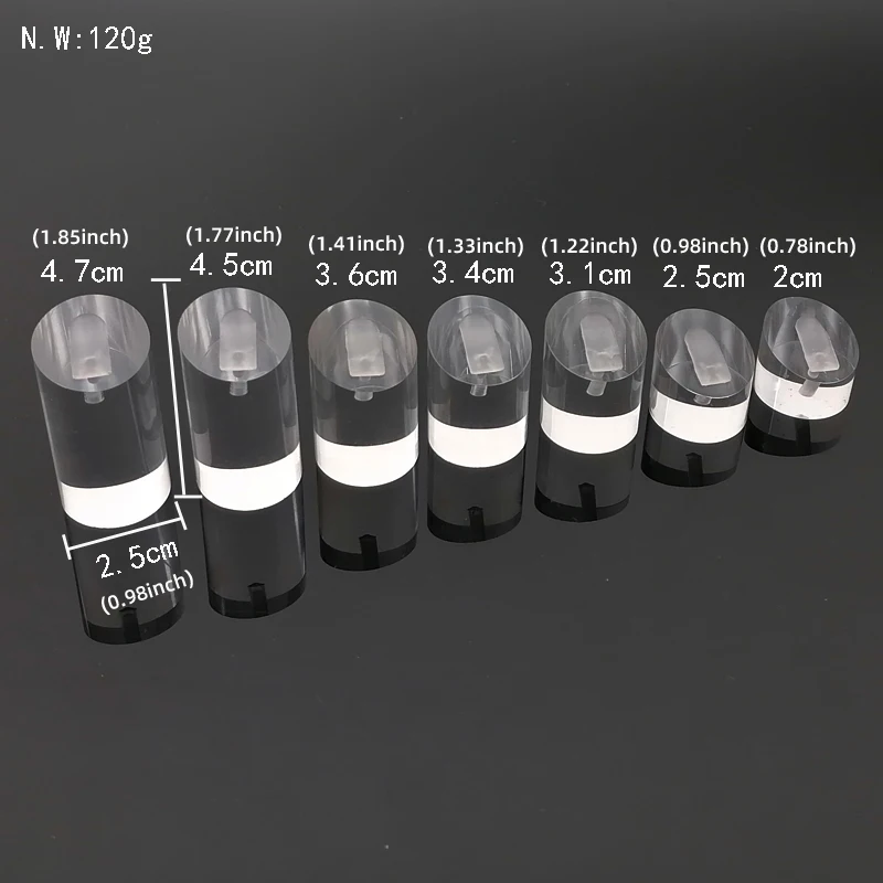 

HORIHOFONE Акриловые подставки для колец 7 шт