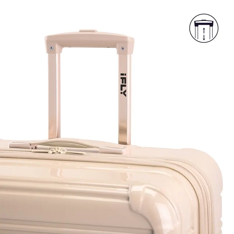 Hardside Luggage Fibertech 2 Piece Set, Champagne