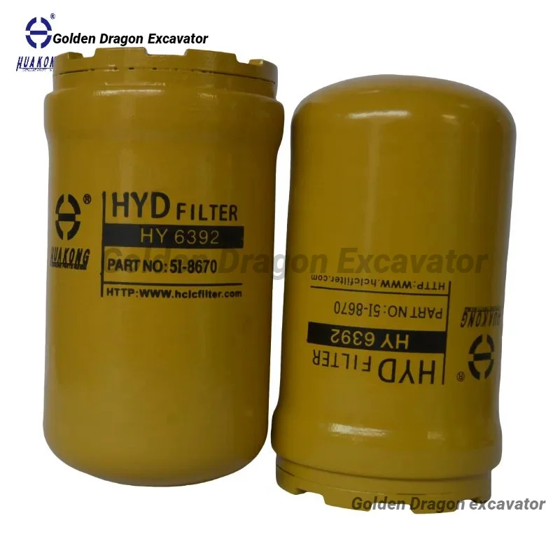Для деталей экскаватора Гидравлический вращающийся масляный фильтр 5i-8670x Bt9464 P