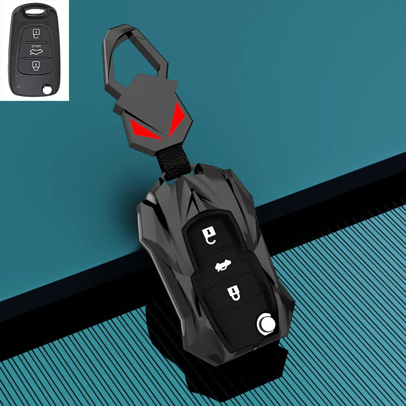 

Чехол для автомобильного ключа, для Hyundai I20 I30 Ix20 Ix35 Elantra Accent, Kia Sportage Rio 3 Soul Optima Ceed Pro K5 K2