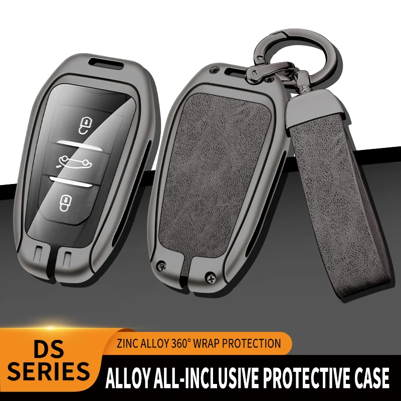 

Zinc Alloy TPU Car Key Bag For Peugeot 408 5008 508 4008 E2008 308S 301 For Citroen C6 C3-XR C4L C5 X For DS 9 7 5 6 3 5LS 4S