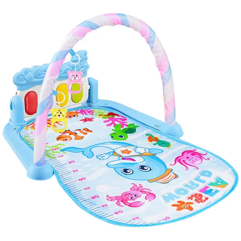 

Детские игровые коврики для спортзала, коврик для спортивного зала, изящное детское оборудование для спортзала, забавное детское фортепиано для игры в спортзале, Детские музыкальные игрушки для сенсорного зала