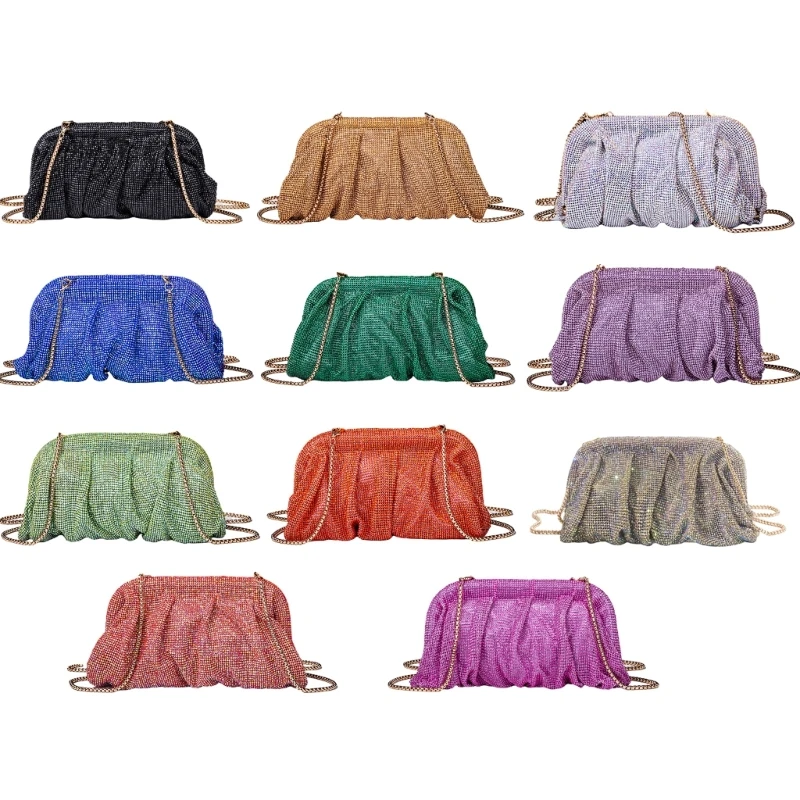 

Свадебная вечеринка Клатчи Женская коктейльная сумка через плечо с цепочкой