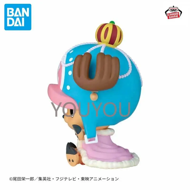 Фото В наличии: Оригинальная аниме-фигурка BANDAI BANPRESTO One Piece Sofvimates - Чоппер, Бепо, Кару, 13 см №3