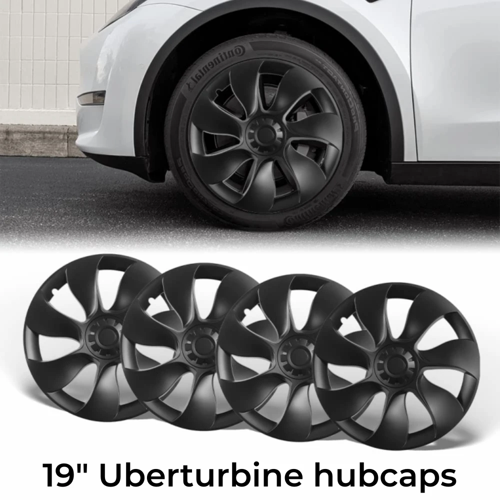 

Model Y Wheel Cover 19 Inch Hubcaps Full Edge Protection Hub Caps Replacement Wheel Cap Kit For Tesla Model Y Ubertuebine