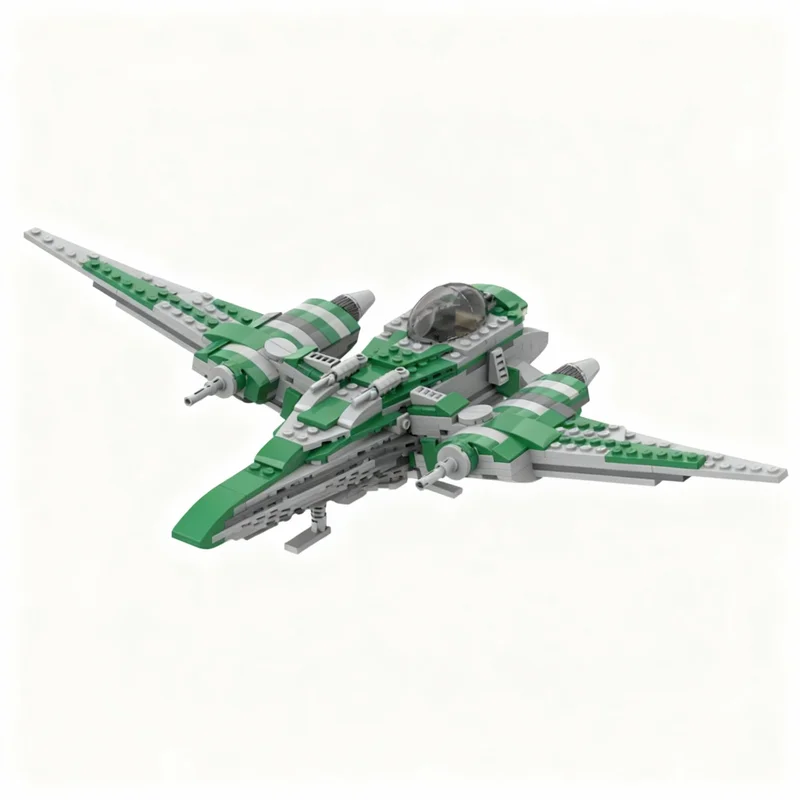 Фото 450 деталей MOC Slayn Korpil VIC 5 Corvus Snubfighter: Конструктор-модель, Архитектурные блоки, Рождественские подарки, Креативные подарки на День рождения, Сделай сам №1