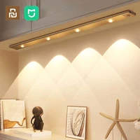 xiaomi youpin led lamp wireless ultra thin night light with motion sensor usb charging for dormitory bedroom wardrobe lighting
