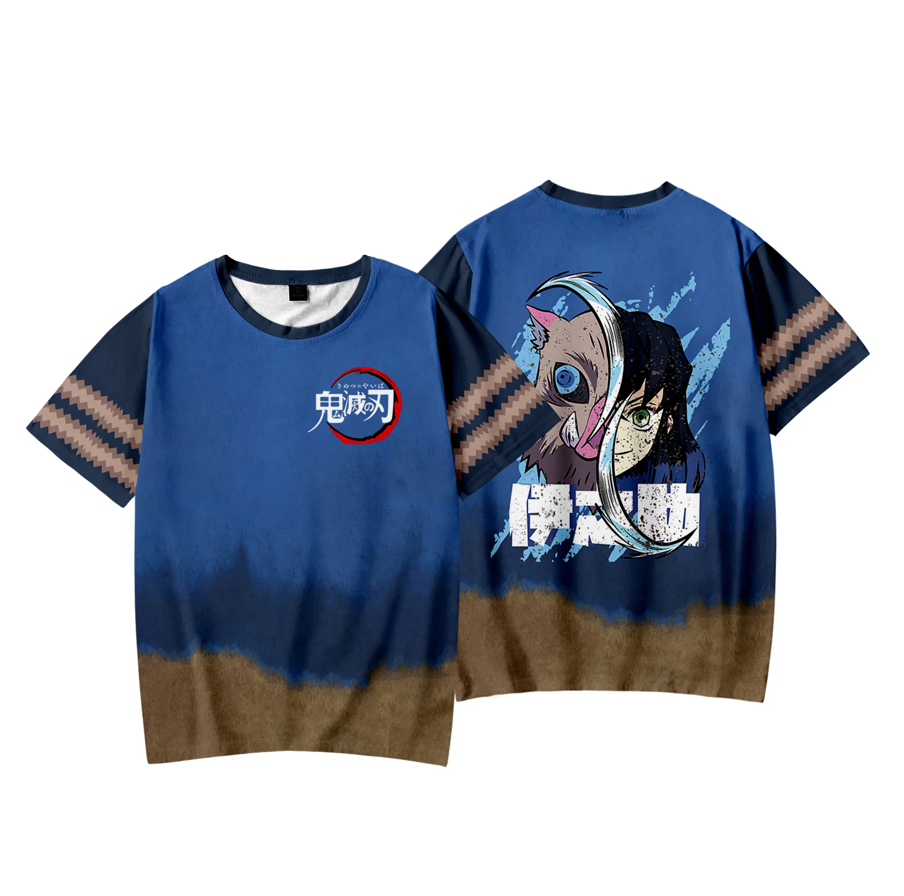 

Футболка унисекс с коротким рукавом, круглым вырезом и 3D-принтом демона