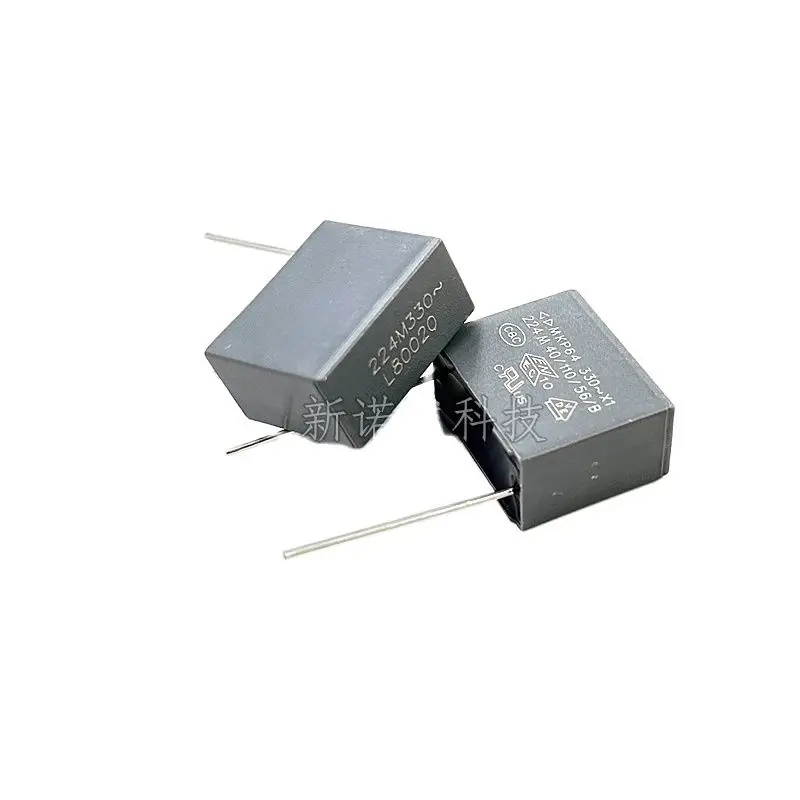 

10pcs/new original imported MKP 64 330VAC 224 0.22UF 330V 220NF X1 safety gauge capacitor foot distance 15