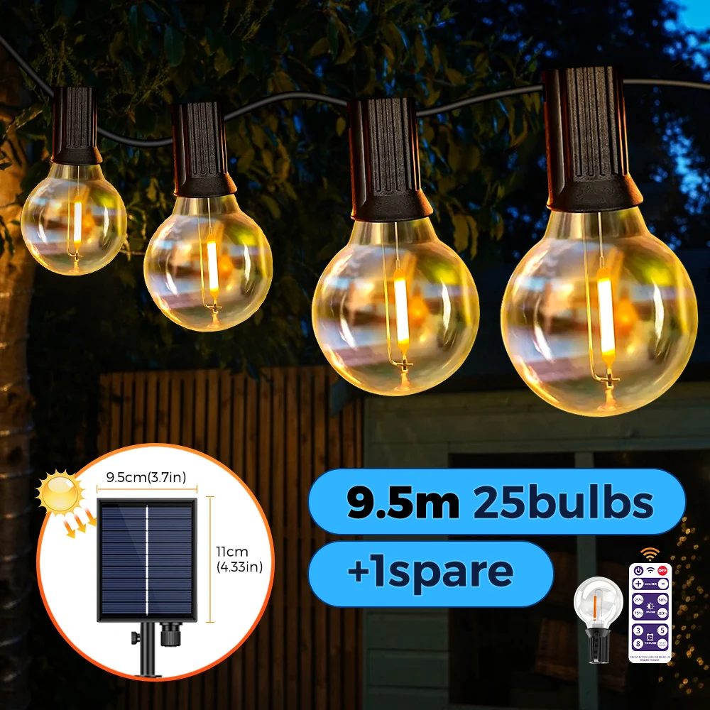 

Солнечные гирлянды G40 LED