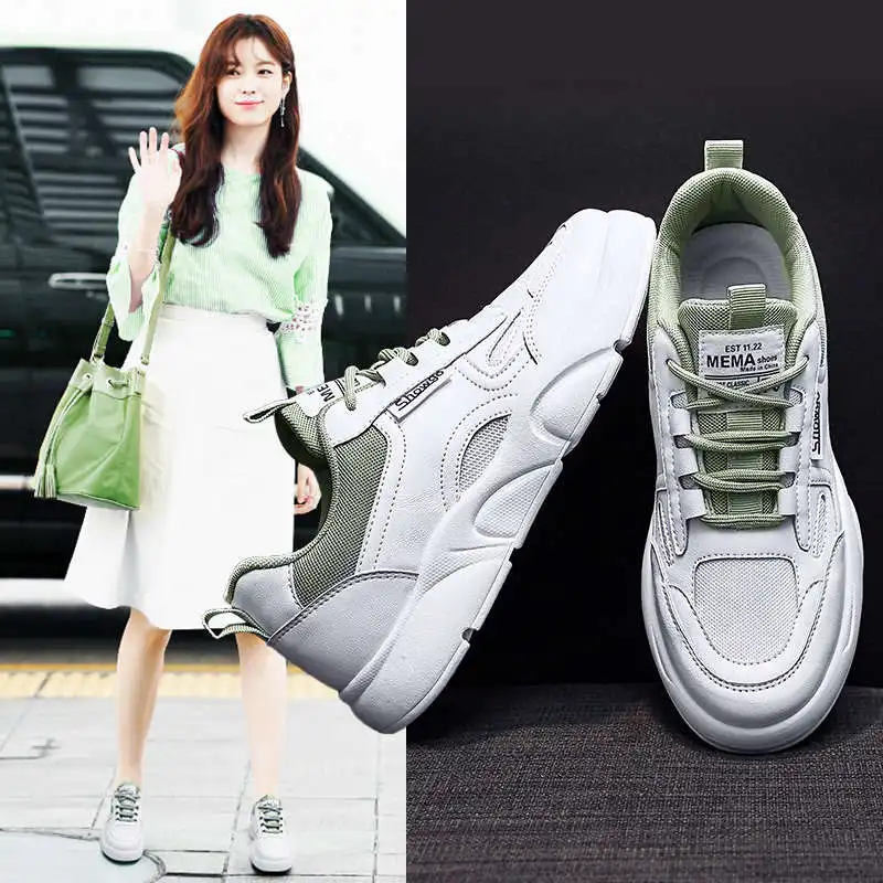 

Wide-Footed Women's Black Sports Shoes Female Tennis Walking Casual Female Sneakers Chue Sport Shoes Women Running Shoes Tennis