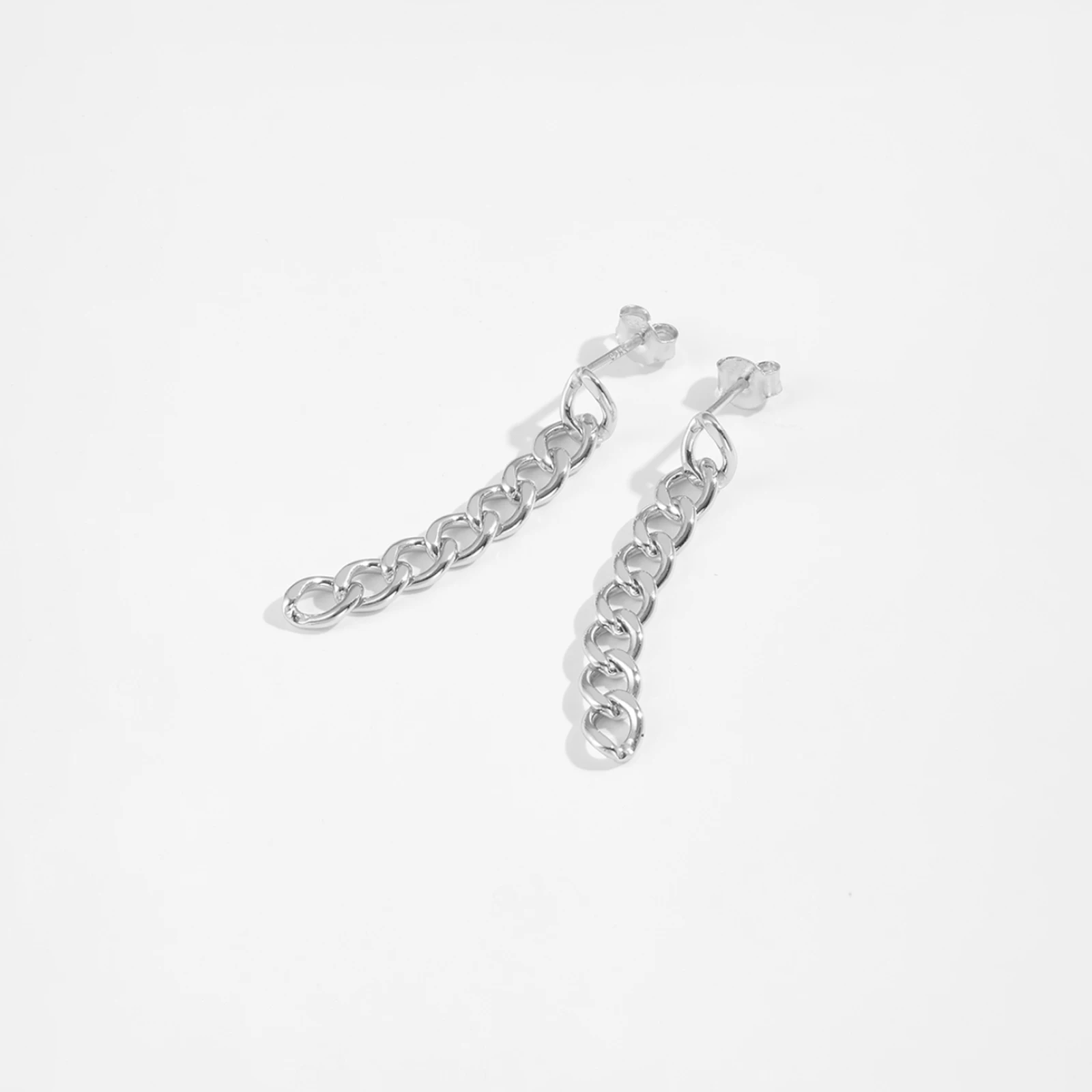 Серьги ANDYWEN из стерлингового серебра 925 пробы с замком 45 мм серьги для пирсинга в