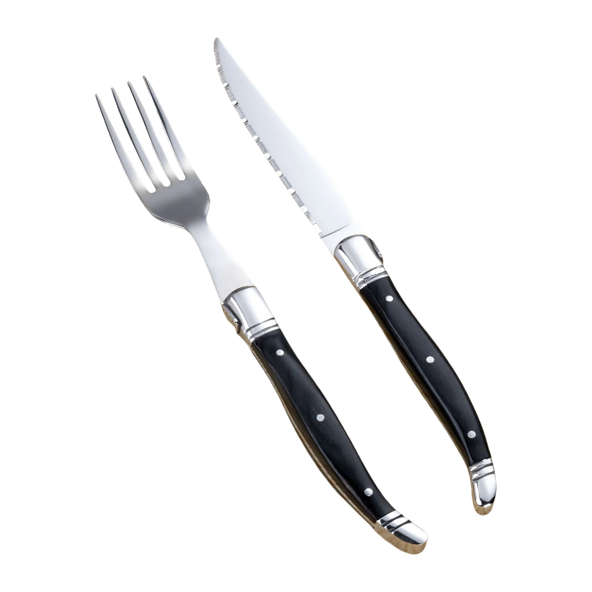 

Набор ножей для стейка Laguiole 4,5 дюйма черный