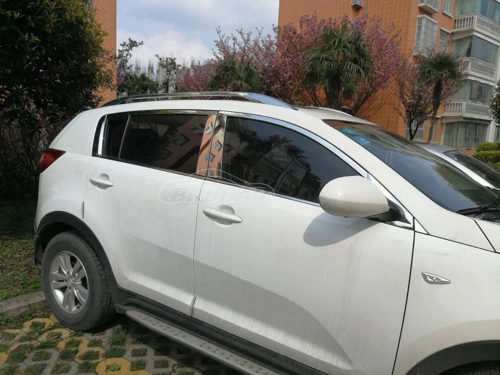 

Для Kia Sportage 2011 2012 2013 2014 2015 2016 2017 нержавеющая сталь центральный столб B + C оконная отделка 6 шт. автостайлинг